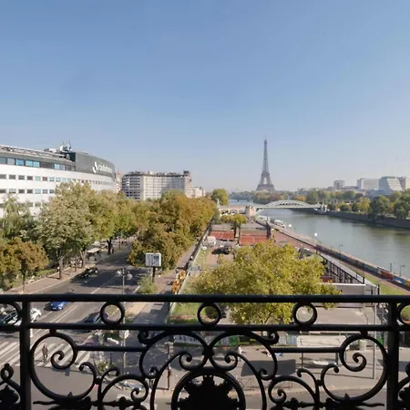 Luxury Flat Eiffel View 3br 7 Guests Lejlighed
