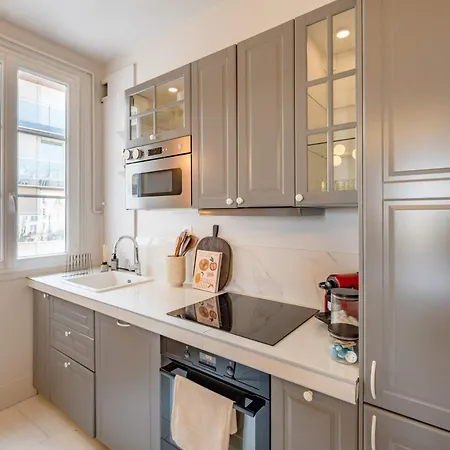 Luxury Flat Eiffel View 3br 7 Guests Appartamento *